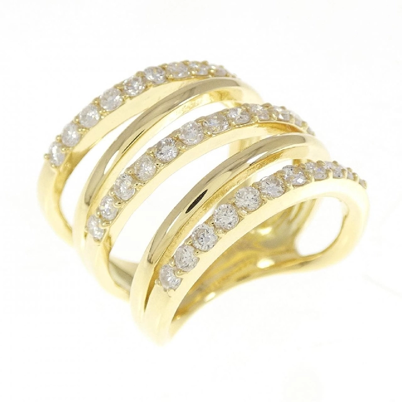 Nhẫn kim cương K18YG 1.00CT 673405