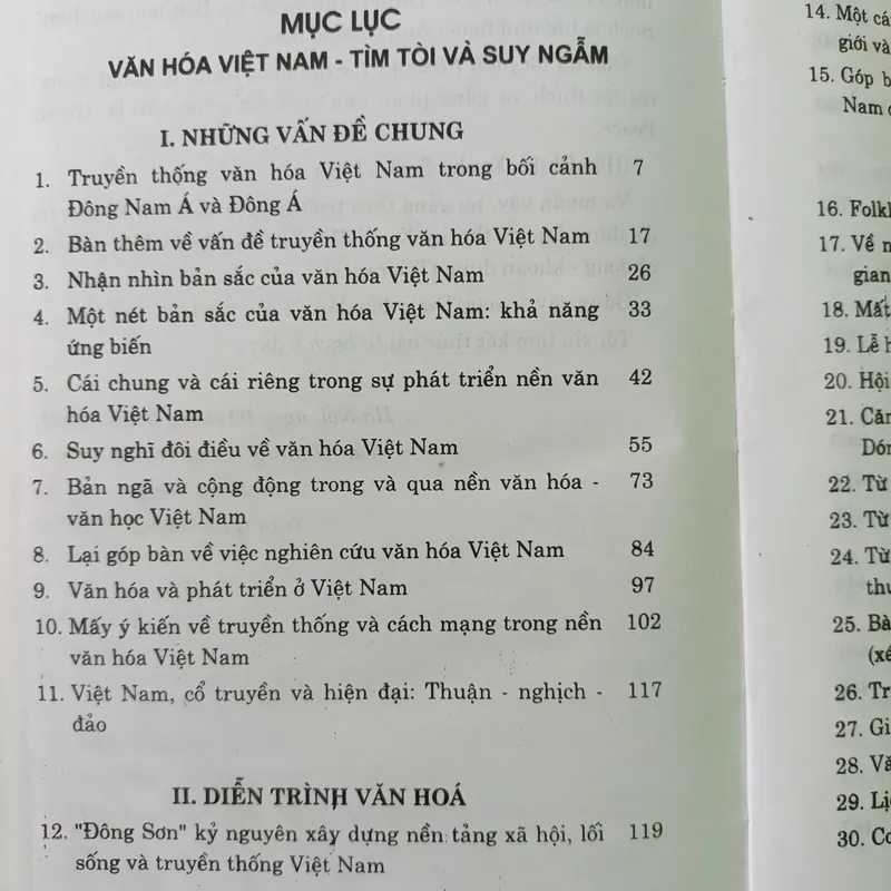 Văn hóa Việt Nam TÌM TÒI VÀ SUY NGẪM 589140