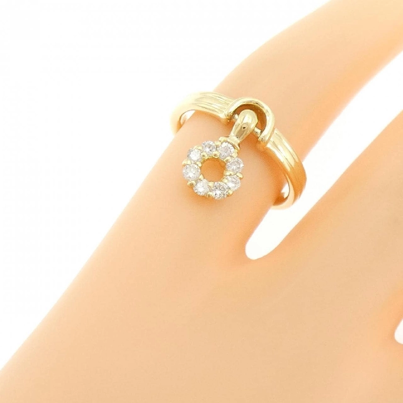 Nhẫn hồng ngọc K18YG 0.16CT - Hàng hiệu Authentic 854891