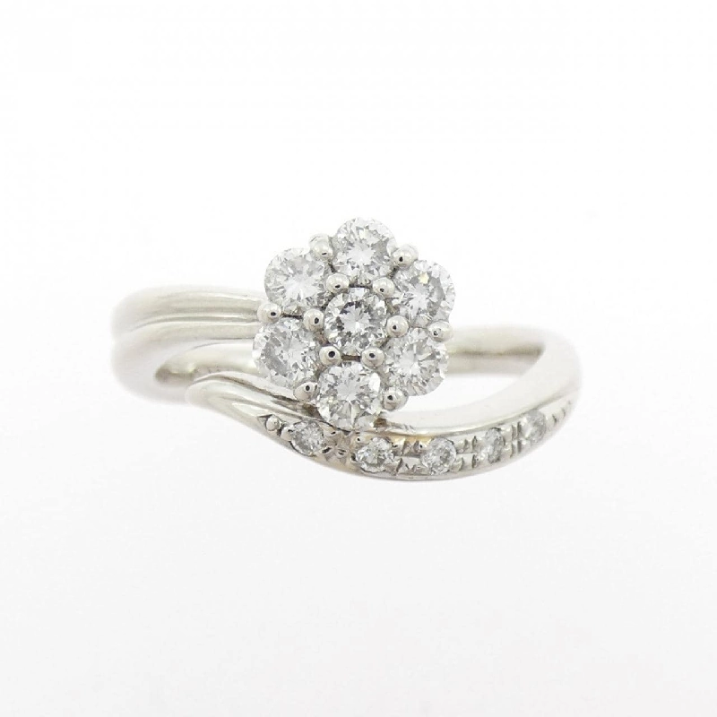 Nhẫn kim cương hoa PT900 0.50CT - Hàng hiệu Authentic 855908