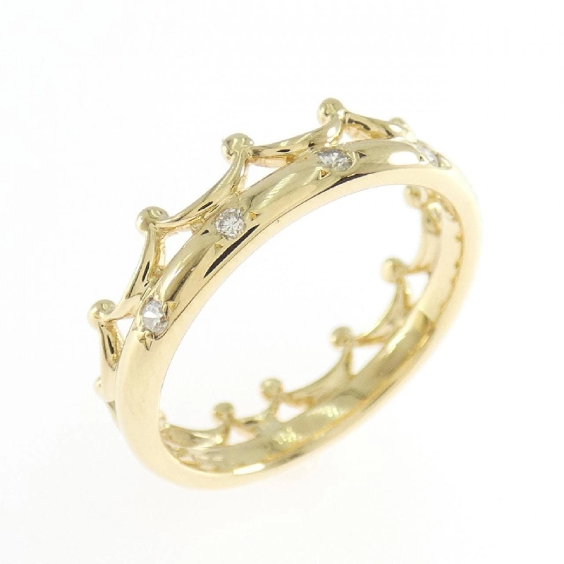 Nhẫn kim cương K18YG 670083