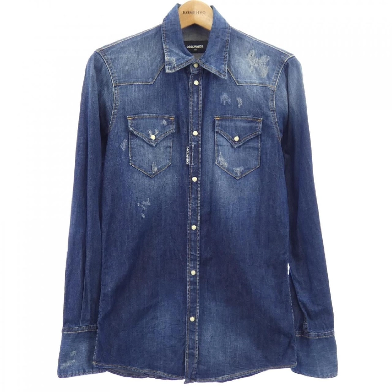 DSQUARED2 S74DL0899 Áo sơ mi - Hàng hiệu Chính hãng 897062