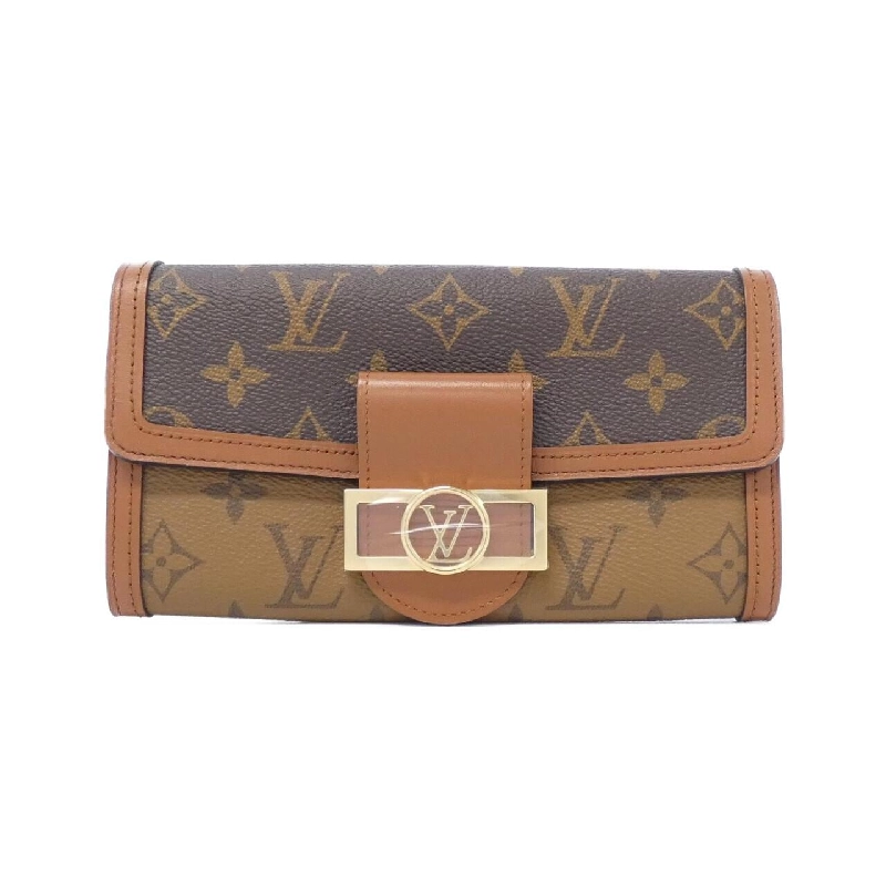 Ví Louis Vuitton Monogram Reverse Portefeuille Sarah Dauphine M46645 623790