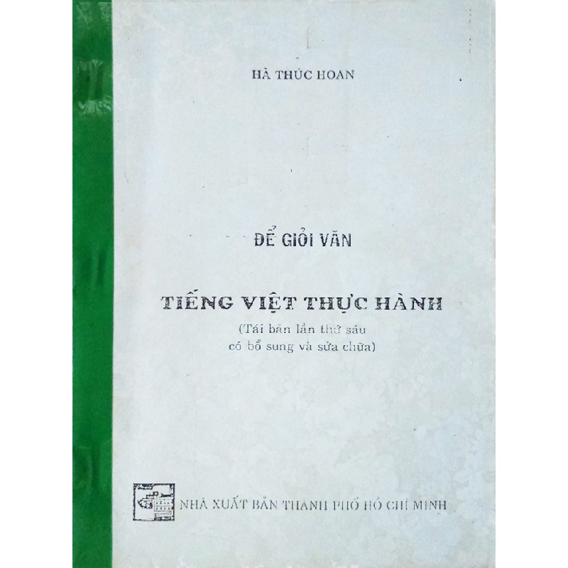 Cuốn photo Để giỏi văn - Tiếng Việt thực hành 13221