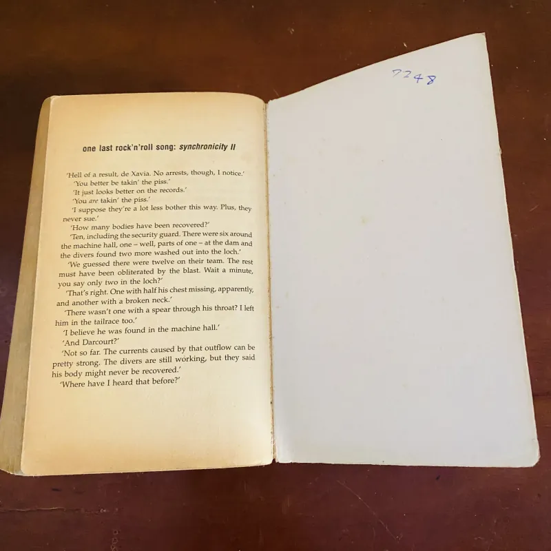 A big boy did it and ran away - Christopher Brookmyre 990096