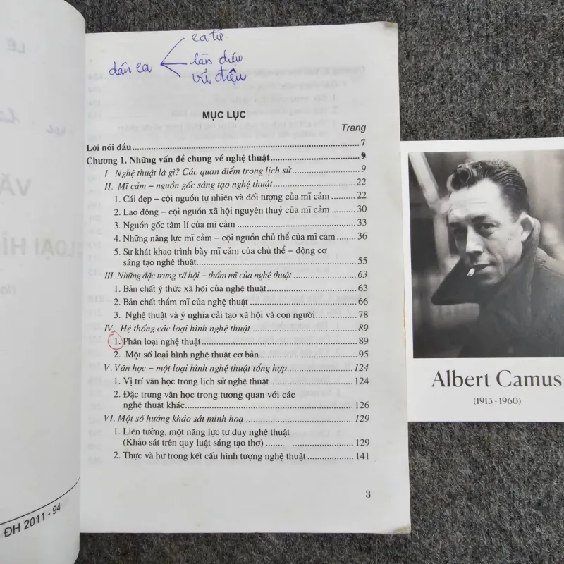 Văn học và các loại hình nghệ thuật 936861