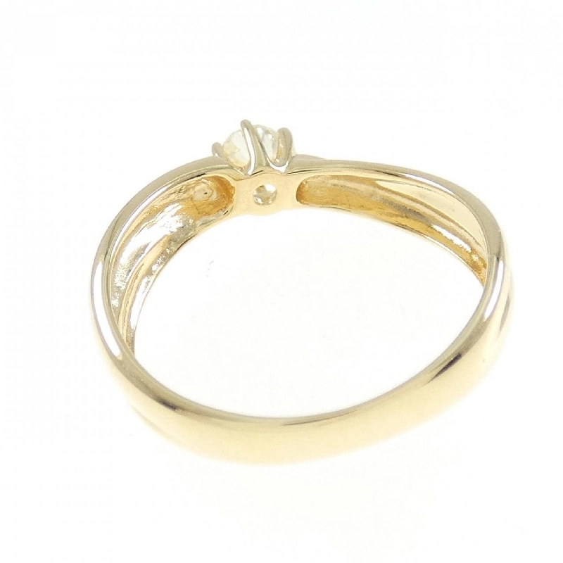 Nhẫn kim cương K18YG 0.20CT 671100