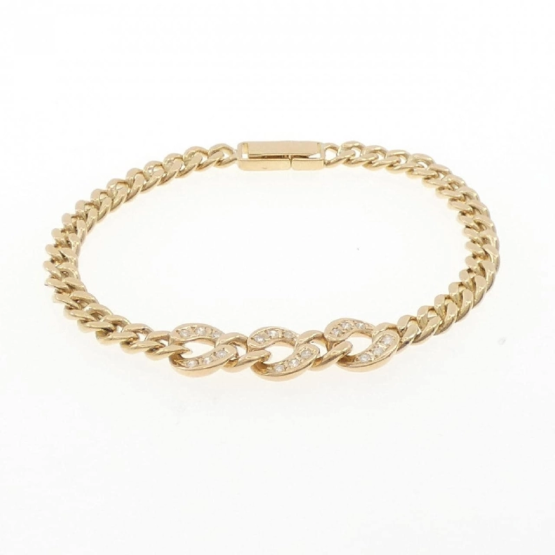 K18YG Vòng tay kim cương 0.24CT - Hàng hiệu Chính hãng 873255