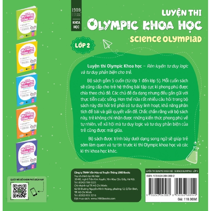 Luyện Thi Olympic Khoa Học Lớp 2 - Sheth Publishing House 281527