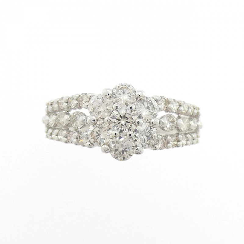 Nhẫn kim cương hoa PT900 1.00CT - Hàng hiệu Authentic 853451