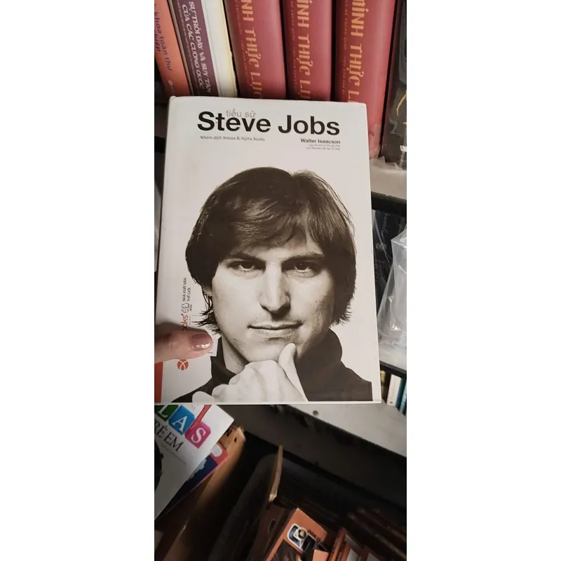 Tiểu sử Steve Jobs, mới 80% (bìa cứng, có bìa áo) (KimT) 729178