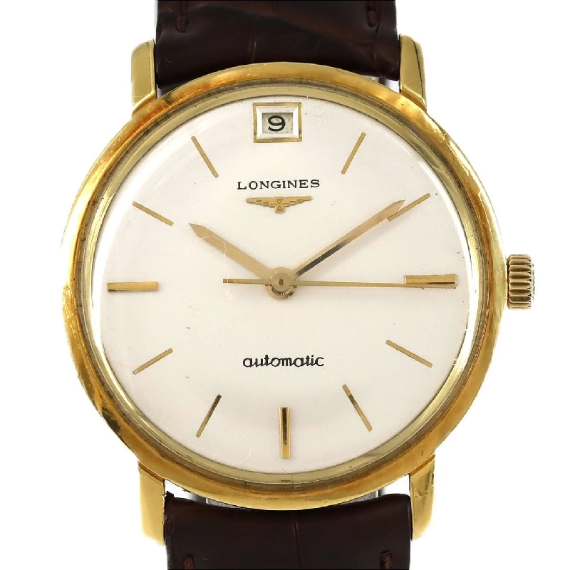 Đồng hồ Longines Round Case YG YG tự động - Hàng hiệu Chính hãng 881412
