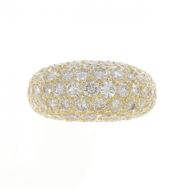 Nhẫn kim cương Pavé 750YG 3.00CT - Hàng hiệu Chính hãng 850516