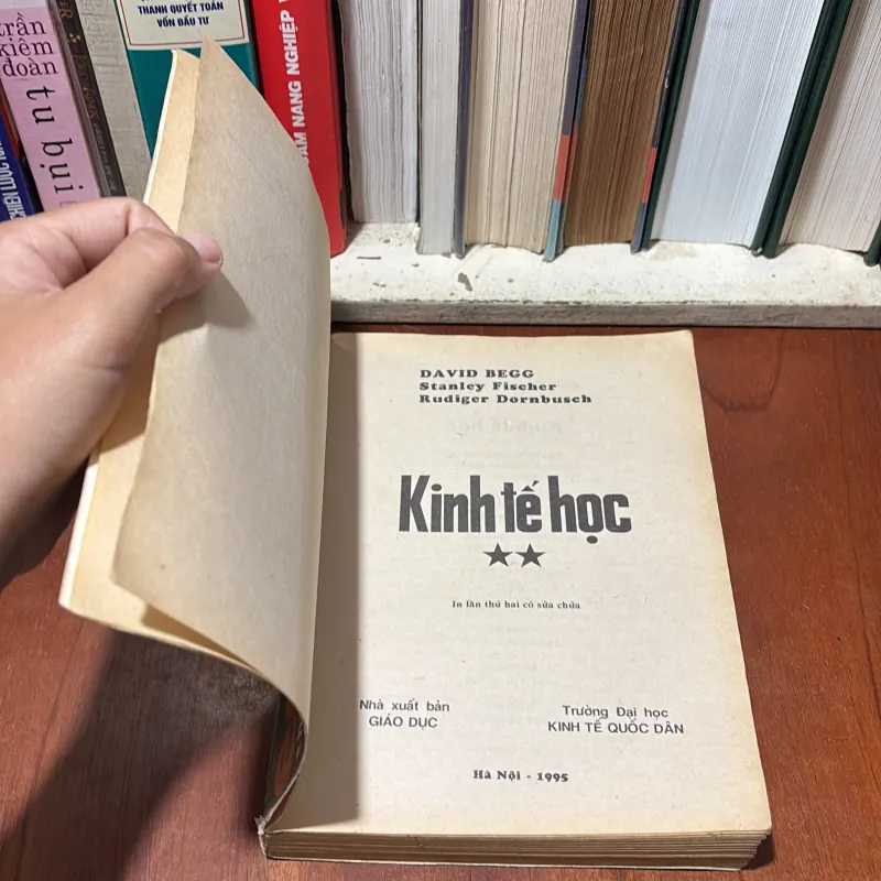 II Sách Kinh Tế: Kinh Tế Học _ Economics (Tập 2) - David Begg - 1995 746181