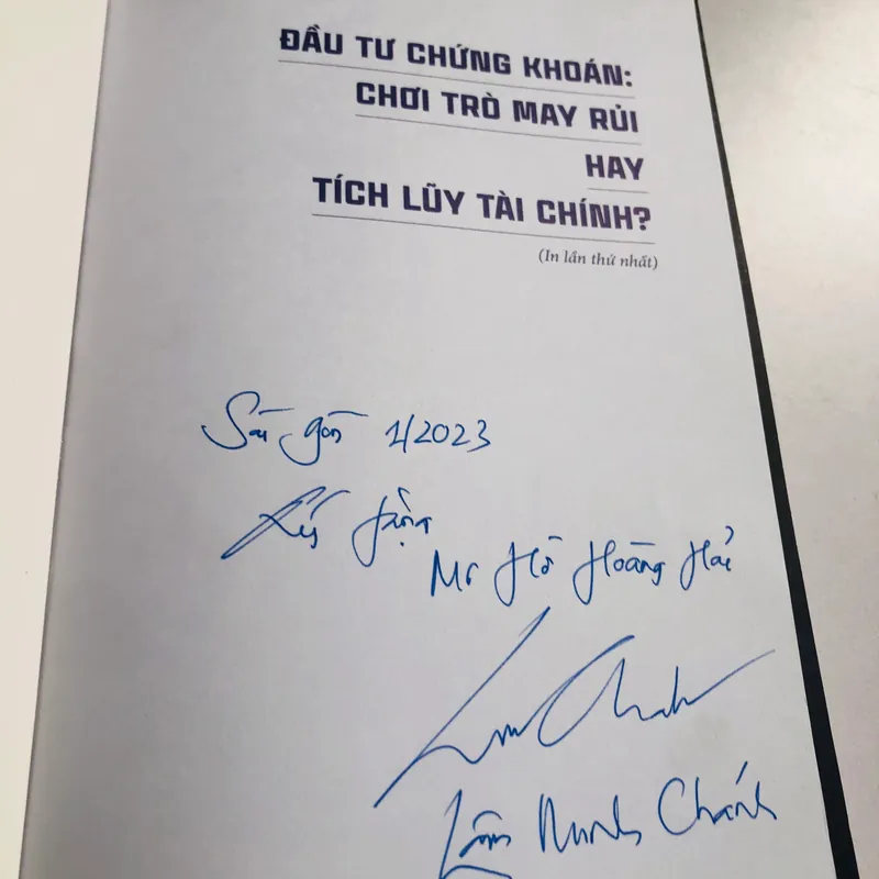 ĐẦU TƯ CHỨNG KHOÁN: CHƠI TRÒ MAY RỦI HAY TÍCH LUỸ TÀI CHÍNH  565422