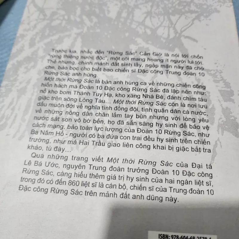 Một thời rừng sác | lê bá ước 930853