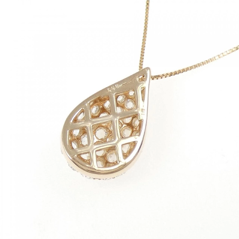 K18PG Pave Diamond Necklace 1.60CT - Hàng hiệu Chính hãng 861582