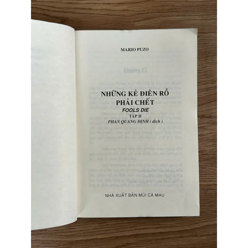 Những kẻ điên rồ phải chết (2 tập) - Mario Puzo 783059