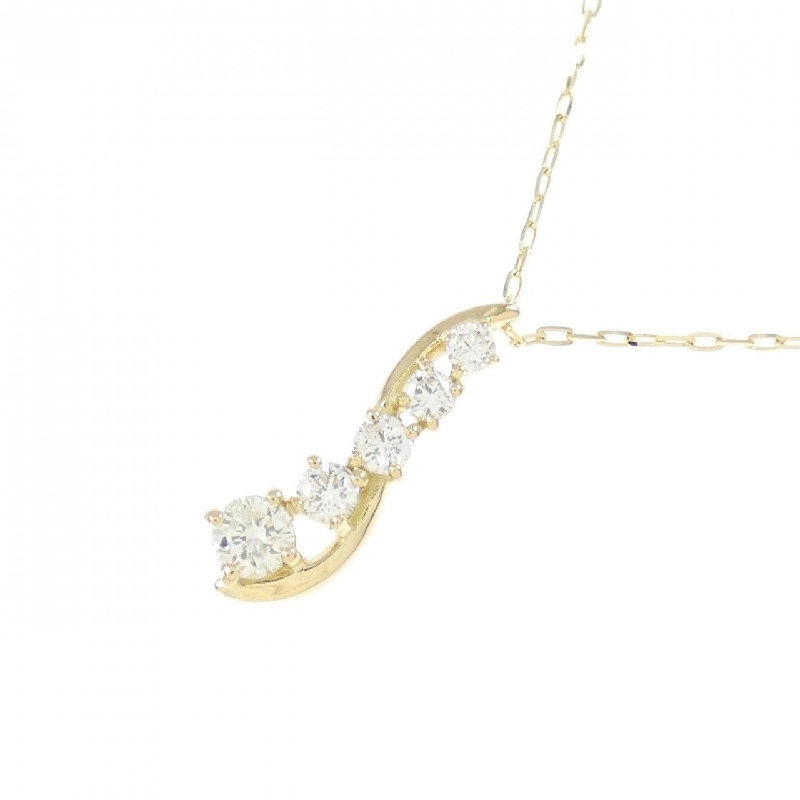 K18YG Dây chuyền kim cương 0.15CT - Hàng hiệu Chính hãng 865267