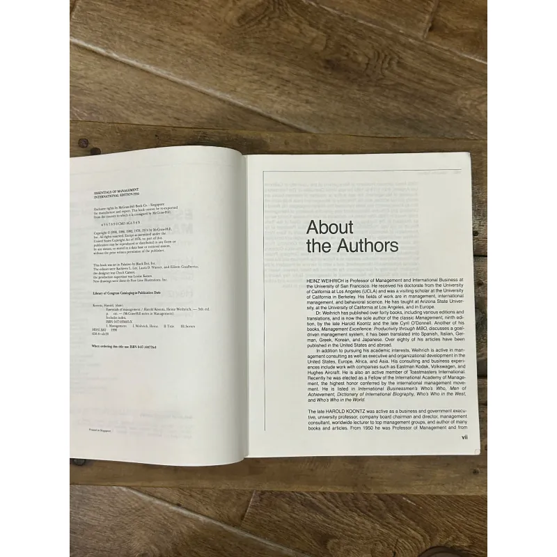 Essentials of Management - Harold Koontz & Heinz Weihrich 749002