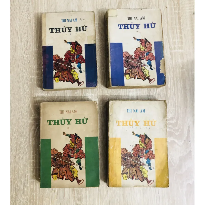 Combo 4 cuốn Thủy Hử – bản cũ NXB 1988 925834