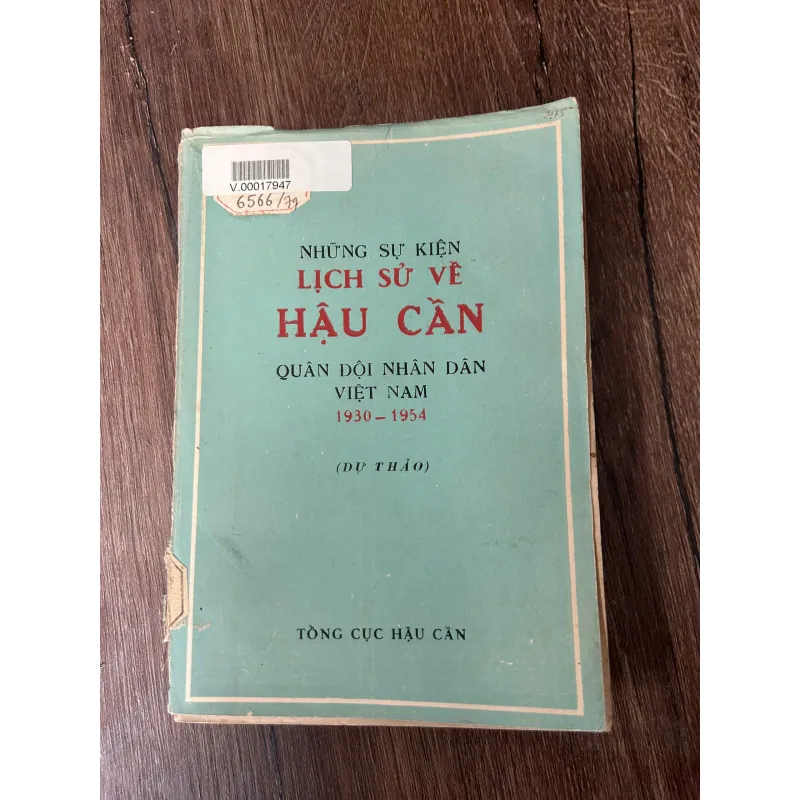 TỔNG CỤC HẬU CẦN - TRUYỀN THỐNG CỦA BỘ ĐỘI HẬU CẦN QUÂN ĐỘI NHÂN DÂN VIỆT NAM 709415