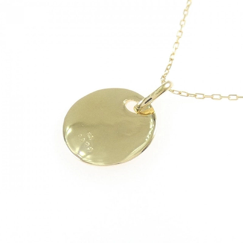 K18YG Chữ cái A Dây chuyền kim cương 0.006CT - Hàng hiệu Chính hãng 856186