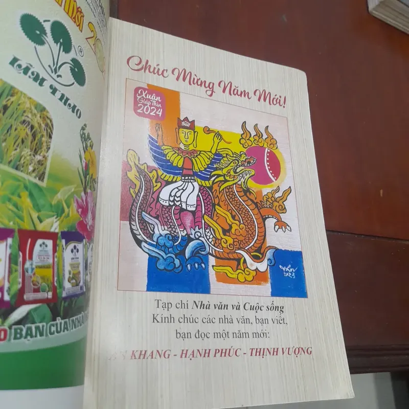 Tạp chí NHÀ VĂN & CUỘC SỐNG số 18 Xuân Giáp Thìn 590765