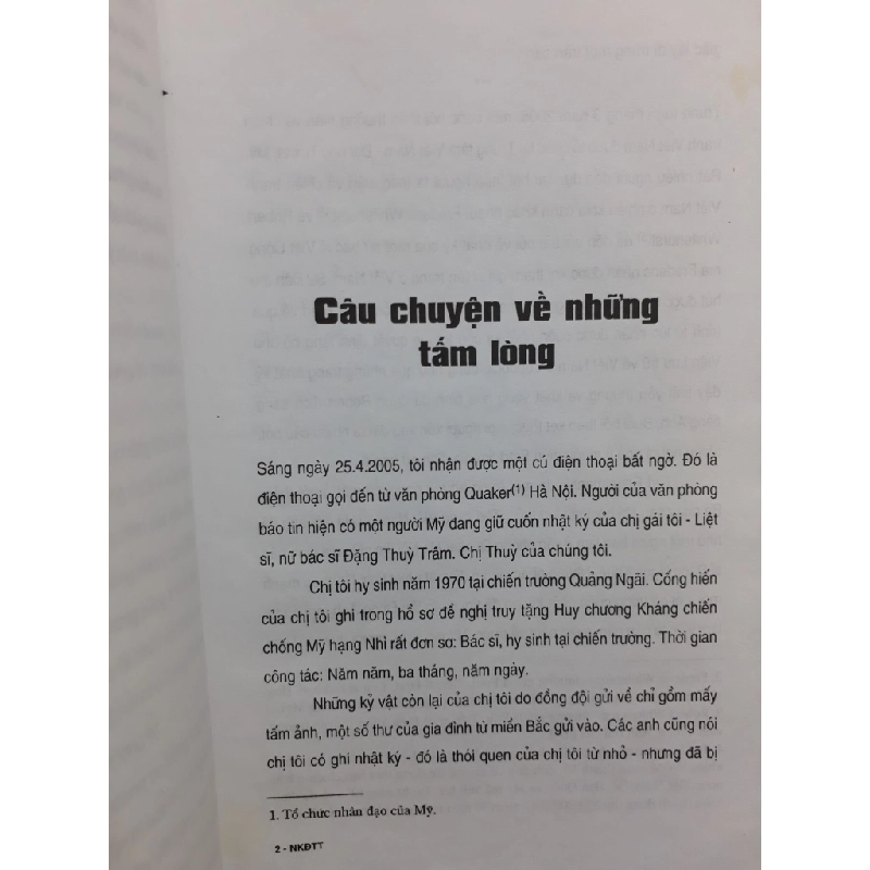 Nhật ký Đặng Thùy Trâm mới 80% bẩn bìa, ố 2005 HCM1712 Đặng Thùy Trâm LỊCH SỬ - CHÍNH TRỊ - TRIẾT HỌC 354825