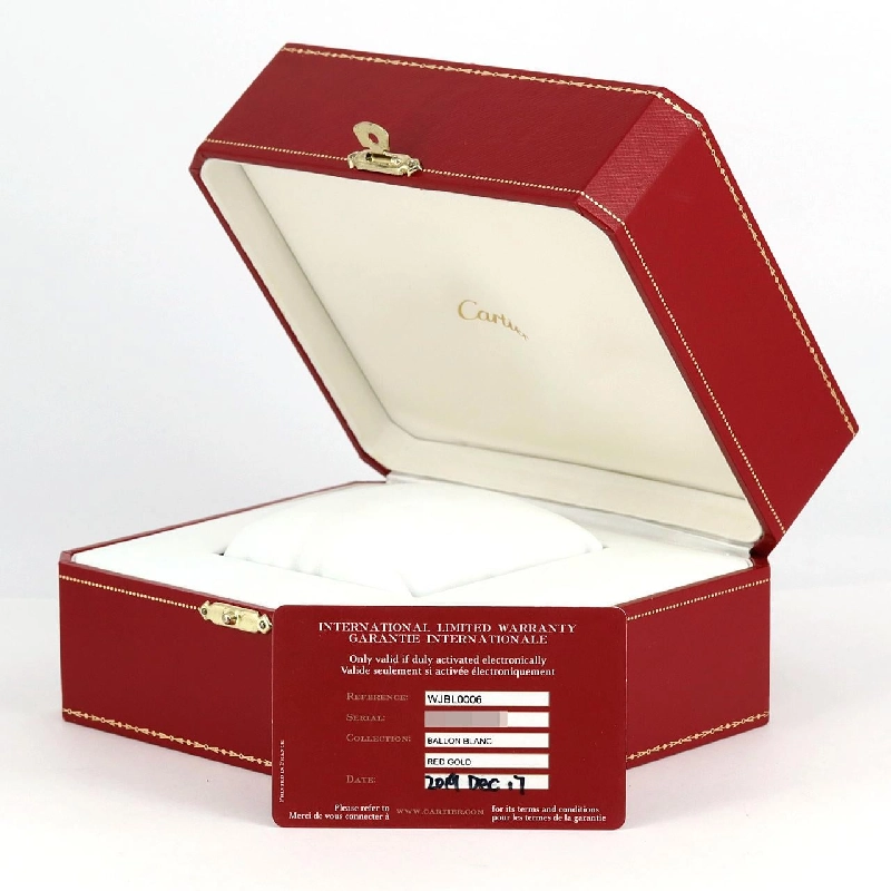 Cartier Ballon Bleu PG/D WJBL0006 PG･RG Quartz - Hàng hiệu Authentic 876779