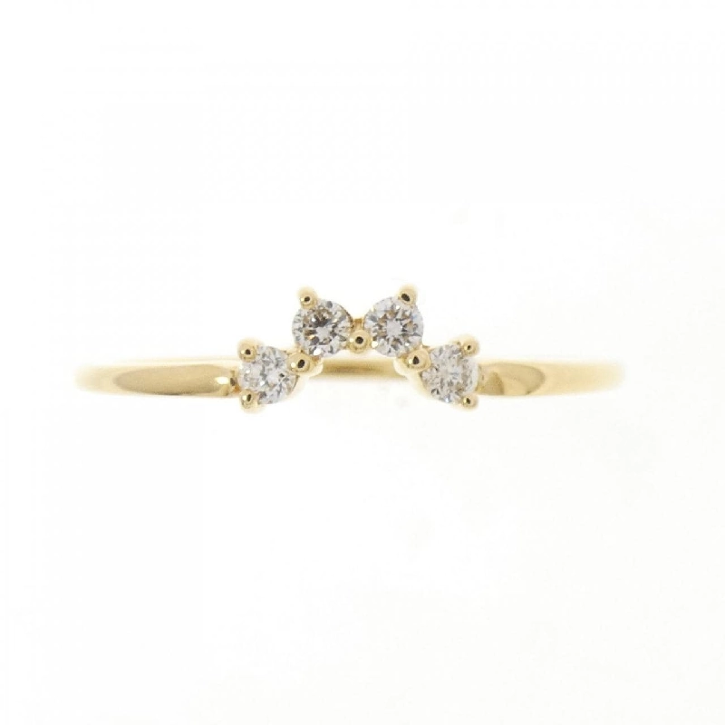 Nhẫn kim cương K18YG 0.10CT - Hàng hiệu Chính hãng 854701