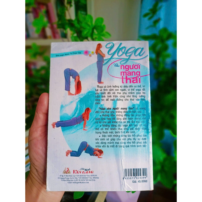 Yoga Cho Người Mang Thai | Nhóm Trí Thức Việt (Biên soạn) | Sách còn mới 80% - Freeship 390808