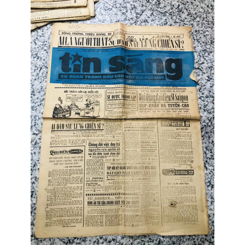 Bán hết lô báo xưa trước 1975 như video   994291