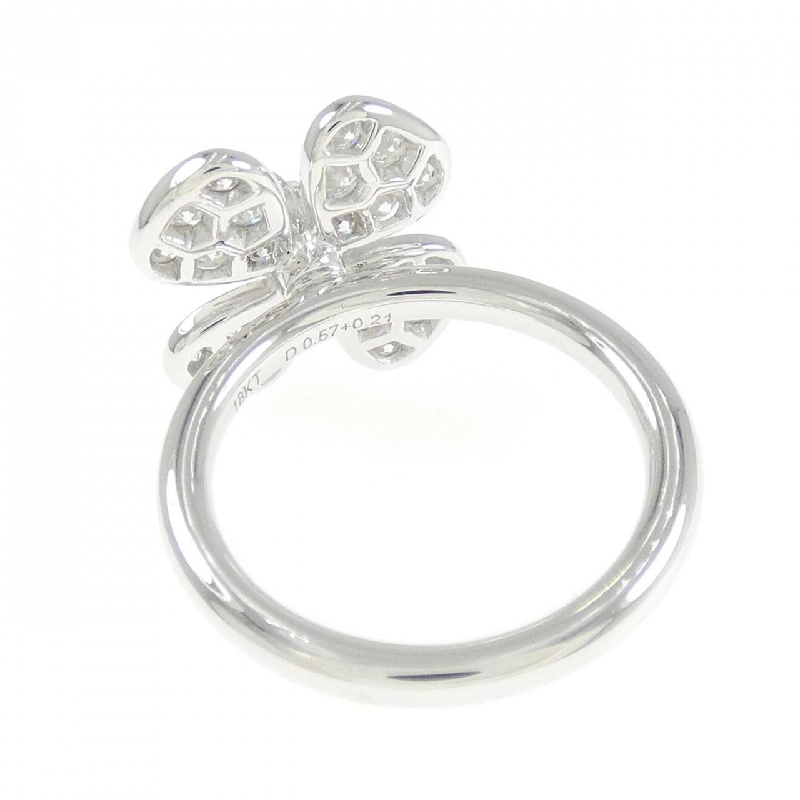Nhẫn kim cương hoa 18KTWG 0.21CT 669897