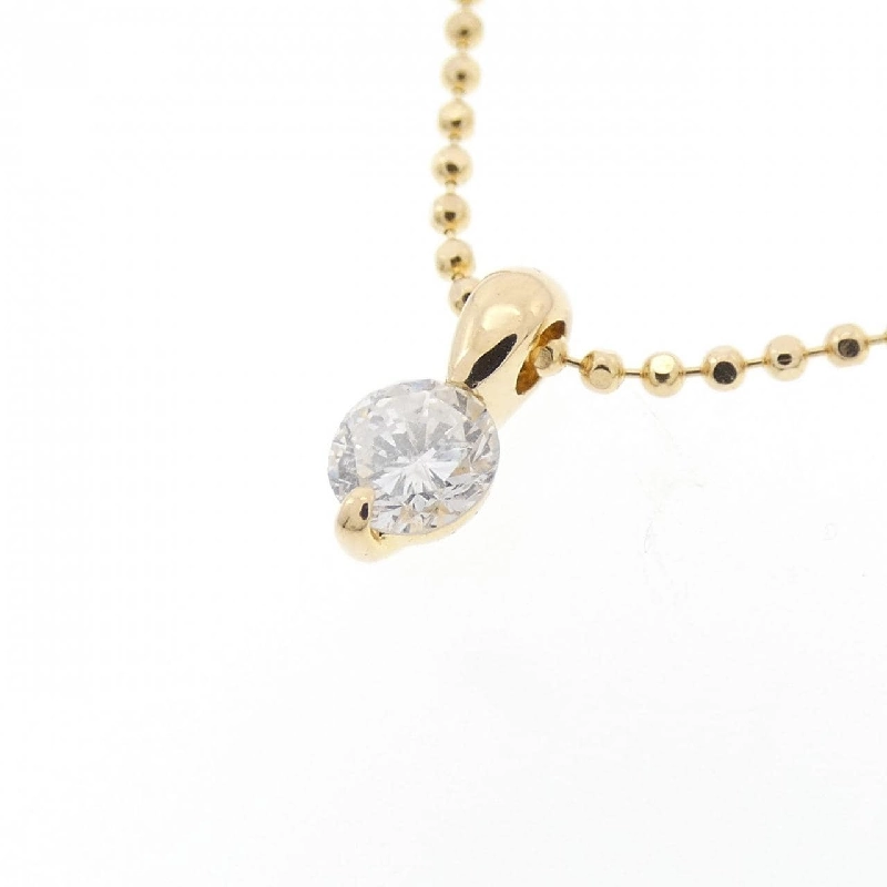 K18YG Solitaire Dây chuyền kim cương 0.20CT - Hàng hiệu Chính hãng 863720