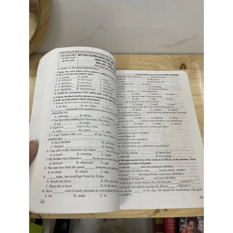 Chiến thằng kỳ thi 9vào 10 chuyên Môn Tiếng Anh  787009