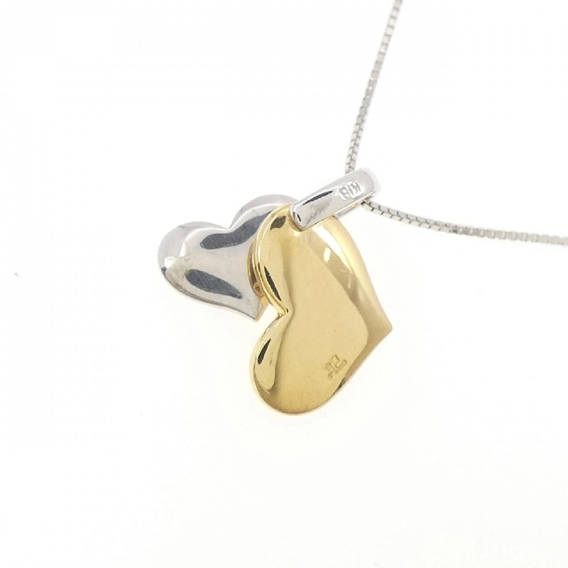 K18YG/K18WG Dây chuyền hình trái tim kim cương 0.15CT - Hàng hiệu Chính hãng 861178