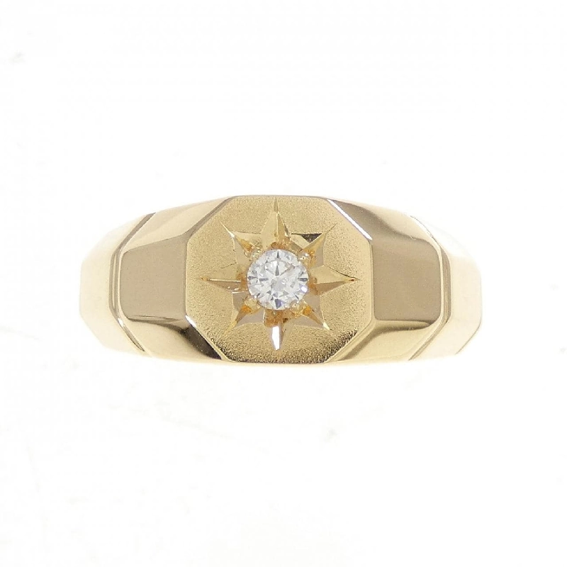 Nhẫn kim cương K18YG 0.10CT - Hàng hiệu Chính hãng 846734