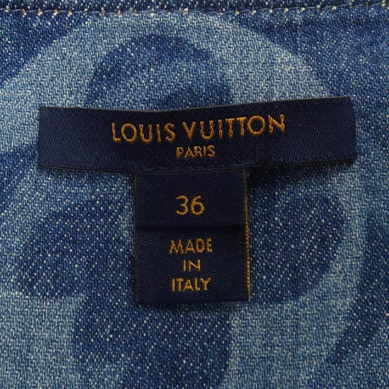 Louis Vuitton LOUIS VUITTON Blurry Giant Monogram FKDR36ZPY Đầm - Hàng hiệu Chính hãng 813530
