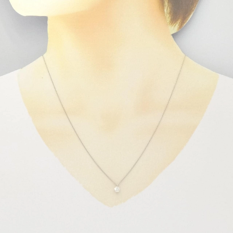 PT Dây chuyền kim cương 0.312CT F SI1 EXT - Hàng hiệu Authentic 876023