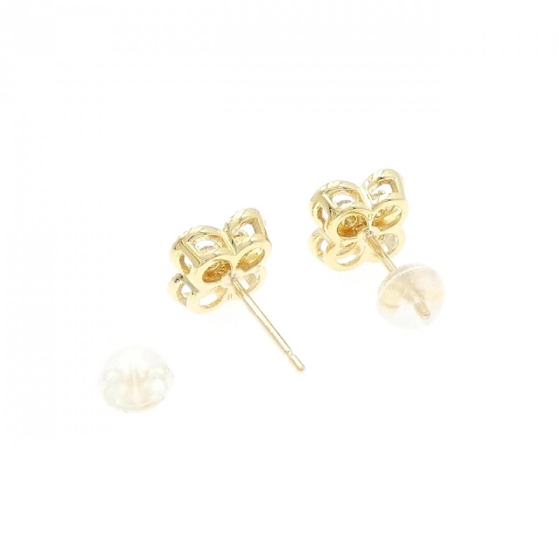 Bông tai kim cương hoa K18YG 0.26CT - Hàng hiệu Chính hãng 865957