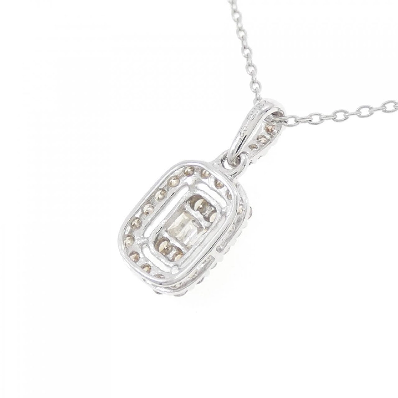 K18WG Dây chuyền kim cương 0.25CT - Hàng hiệu Chính hãng 863185