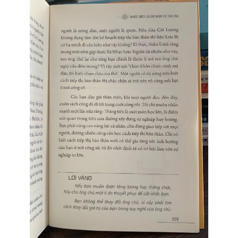 Sao ông chủ phải cất nhắc bạn? -Triệu Cường 787732