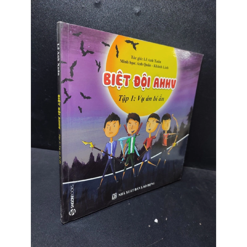 Biệt đội AHHV tập 1 vụ án bí ẩn Lê Anh Xuân tróc gáy nhẹ mới 90% SBMQ7-2512 truyện thiếu nhi 912774