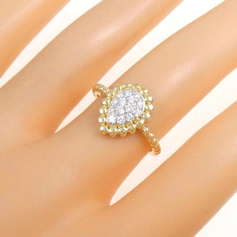 Nhẫn kim cương 750YG/750WG 0.25CT 669966