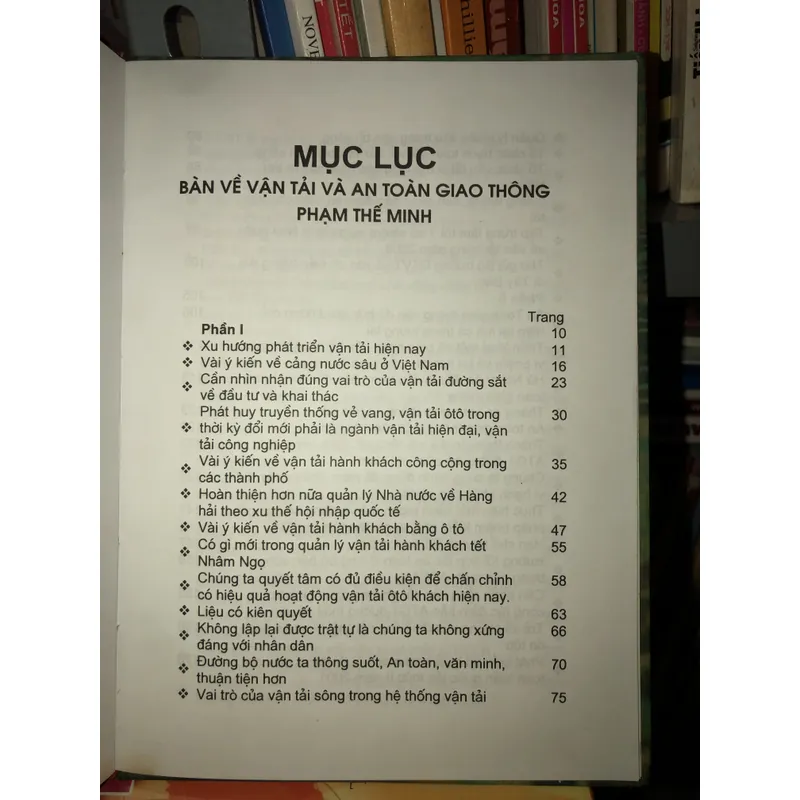 Bàn về vận tải và an toàn giao thông - Phạm Thế Minh 712310