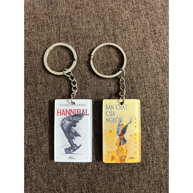 Móc khóa sách: Hannibal trỗi dậy + Bản chất con người 732357