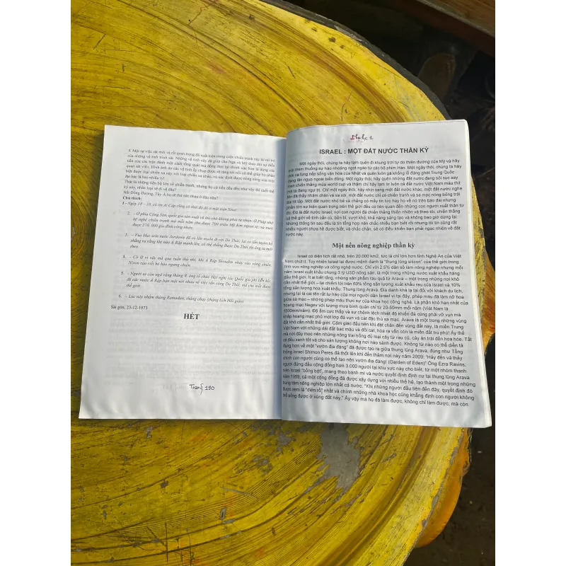 BÀI HỌC ISRAEL - NGUYỄN HIẾN LÊ 733124