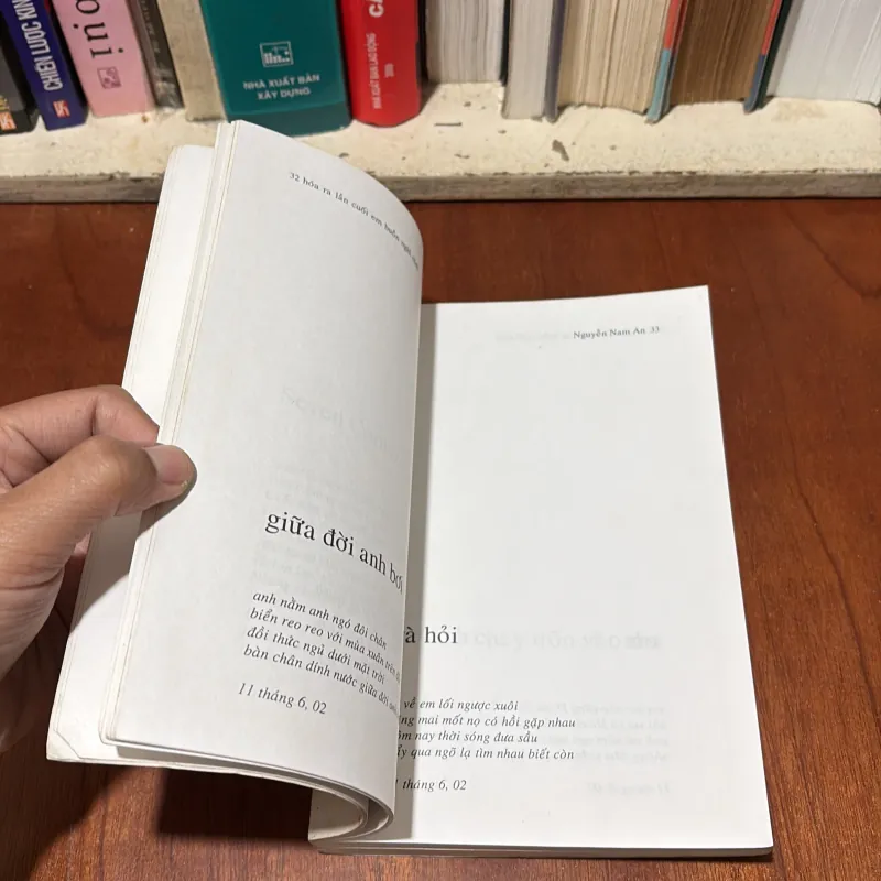 [Chữ Ký Tác Giả] - II Thơ: Hoá Ra Lần Cuối Em Buồn Nghỉ Chơi - Nguyễn Nam An 759289