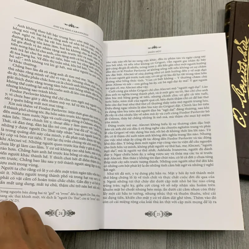 Anh em nhà caramazov - F M Dostoievshi. Bộ 2 tập. 4a1 756460